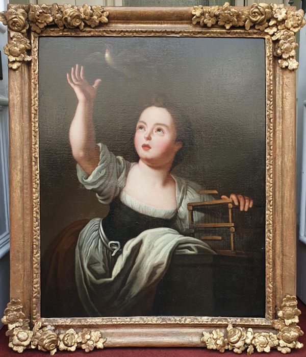 Antique frame restorer in Devon