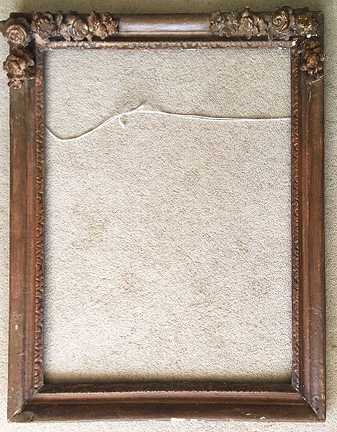 Gilt frame restoration service
