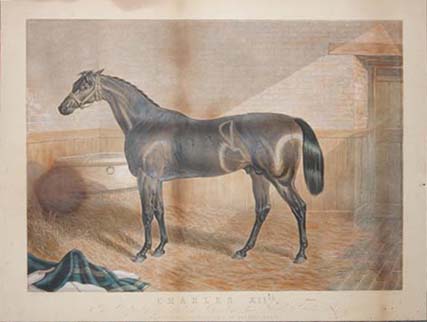 Antique print restoration service