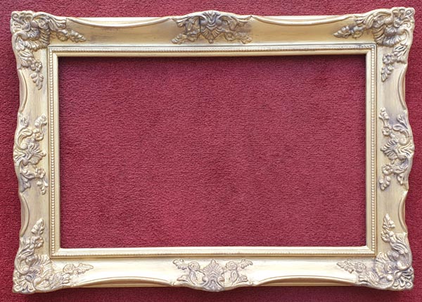 Gilt swept frame for sale