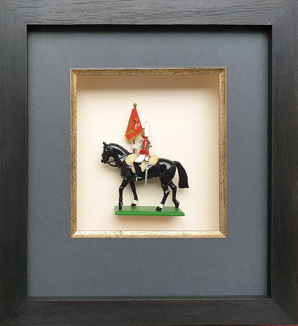 Life Guards model presented in a box frame
