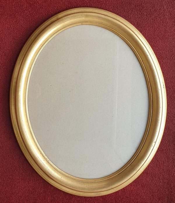 Gilt swept frame for sale