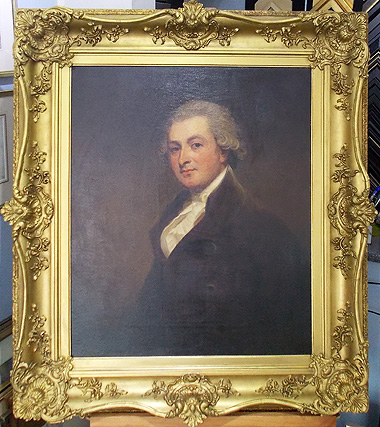Portrait frame restoration