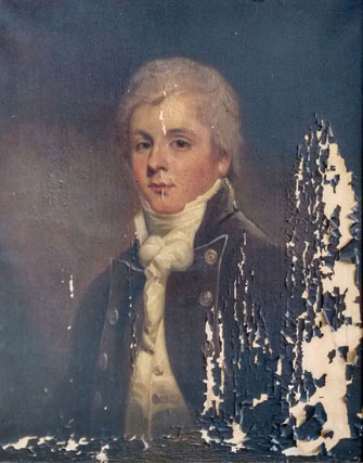 Restore old oil painting