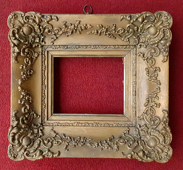 Victorian swept picture frame for sale